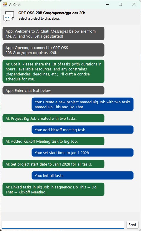 Standard Time AI chat using Groq GPT OSS model via OpenAI client